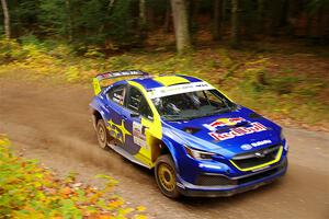 Brandon Semenuk / Keaton Williams Subaru WRX ARA24 on SS2, Bob Lake I.