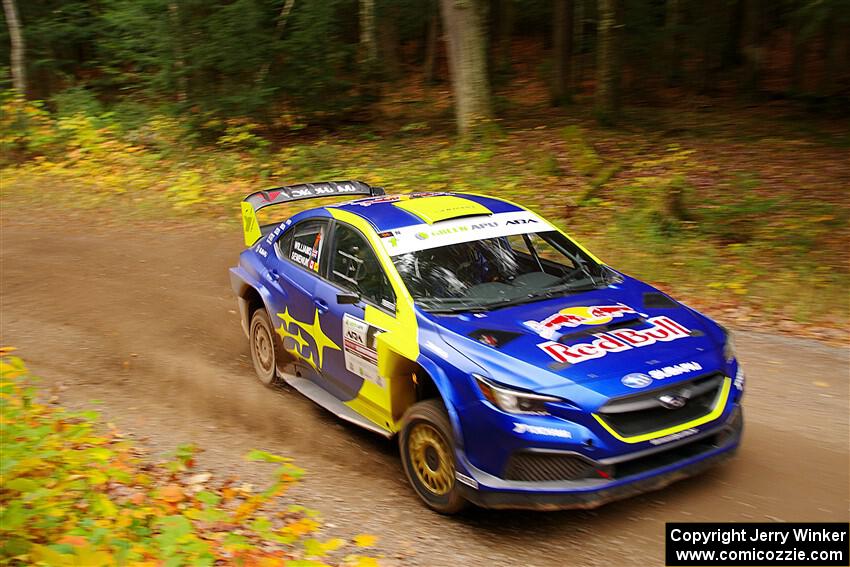 Brandon Semenuk / Keaton Williams Subaru WRX ARA24 on SS2, Bob Lake I.