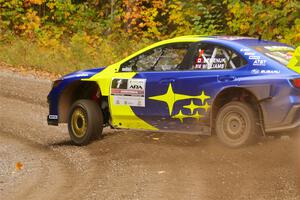 Brandon Semenuk / Keaton Williams Subaru WRX ARA24 on SS2, Bob Lake I.