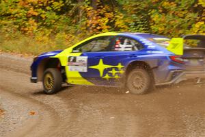 Brandon Semenuk / Keaton Williams Subaru WRX ARA24 on SS2, Bob Lake I.