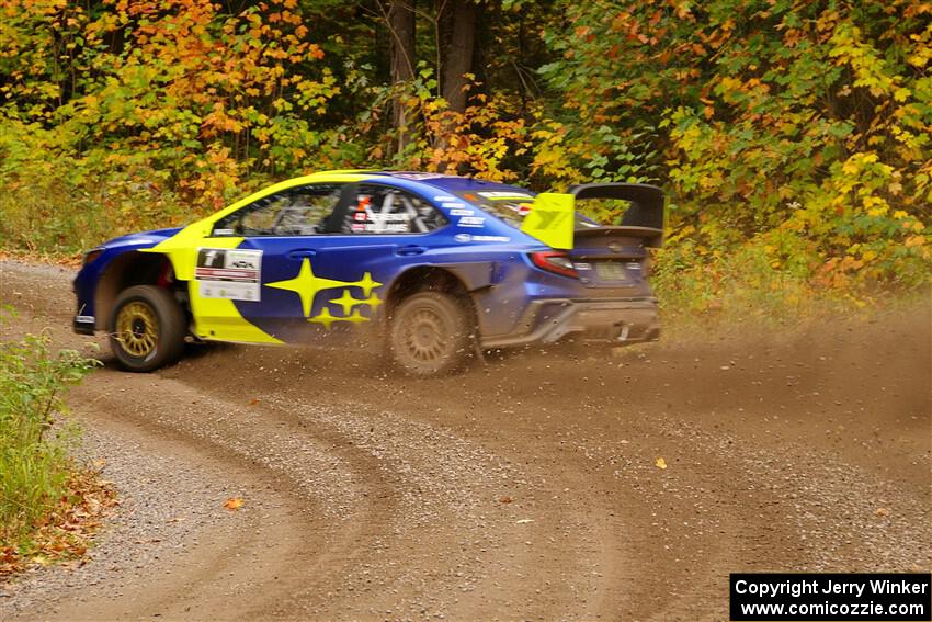 Brandon Semenuk / Keaton Williams Subaru WRX ARA24 on SS2, Bob Lake I.