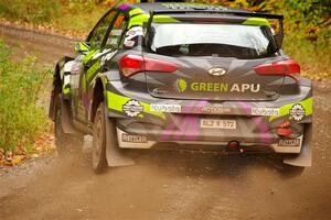 Patrick Gruszka / Florian Barral Hyundai i20 R5 on SS2, Bob Lake I.