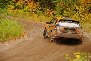 Grzegorz Bugaj / Ela Dziubanski Subaru WRX STi on SS2, Bob Lake I.