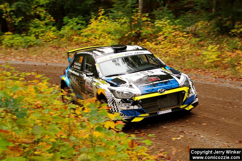 Enda McCormack / Liam McCormack Hyundai i20 R5 on SS2, Bob Lake I.