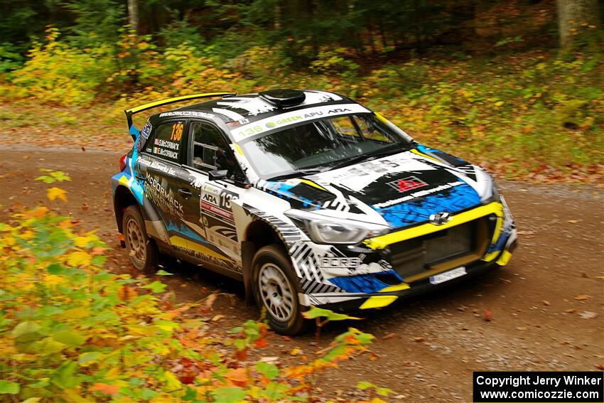 Enda McCormack / Liam McCormack Hyundai i20 R5 on SS2, Bob Lake I.