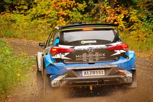 Enda McCormack / Liam McCormack Hyundai i20 R5 on SS2, Bob Lake I.