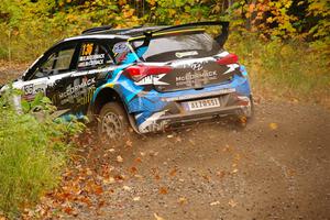 Enda McCormack / Liam McCormack Hyundai i20 R5 on SS2, Bob Lake I.