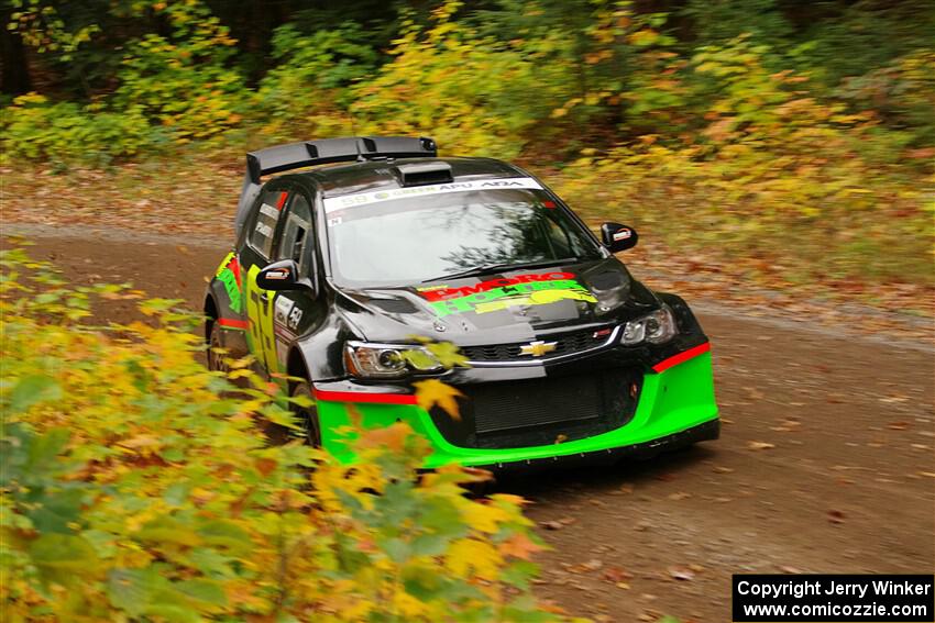 Pat Moro / Ole Holter Chevy Sonic LS on SS2, Bob Lake I.