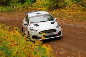 Javier Olivares / K.J. Miller Ford Fiesta Rally3 on SS2, Bob Lake I.