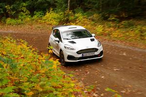 Javier Olivares / K.J. Miller Ford Fiesta Rally3 on SS2, Bob Lake I.