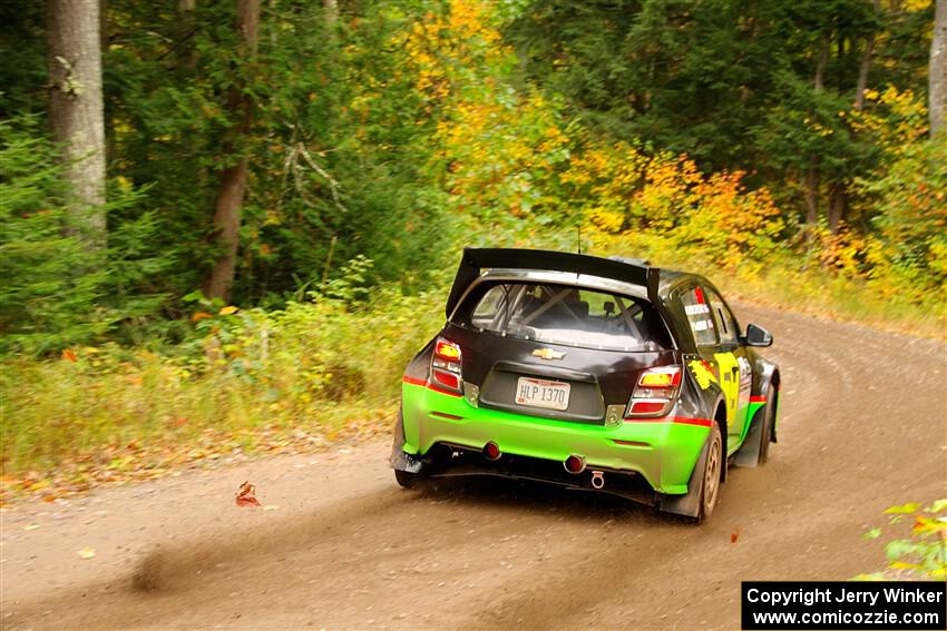 Pat Moro / Ole Holter Chevy Sonic LS on SS2, Bob Lake I.