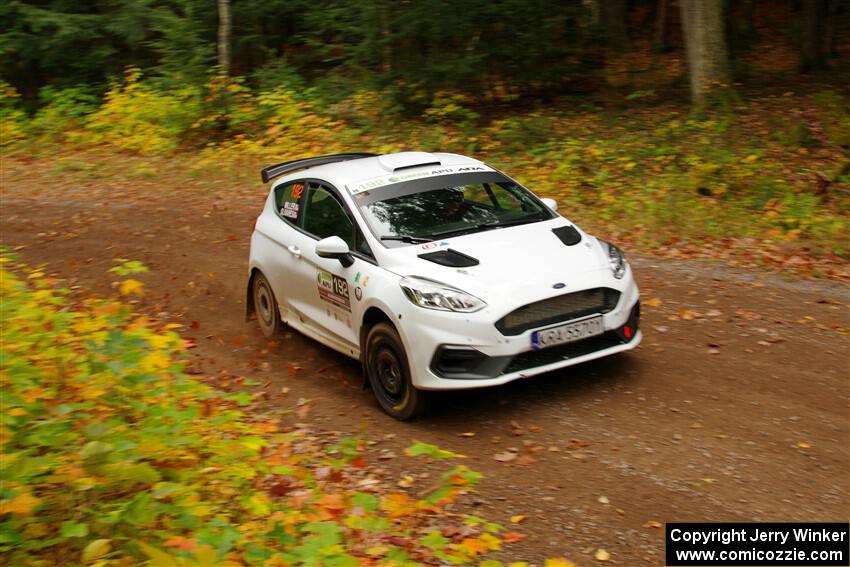 Javier Olivares / K.J. Miller Ford Fiesta Rally3 on SS2, Bob Lake I.