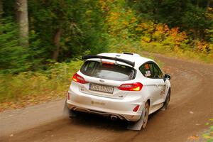 Javier Olivares / K.J. Miller Ford Fiesta Rally3 on SS2, Bob Lake I.