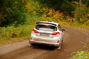 Javier Olivares / K.J. Miller Ford Fiesta Rally3 on SS2, Bob Lake I.