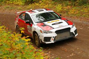 Matt Dickinson / Chris Kremer Subaru WRX STi on SS2, Bob Lake I.