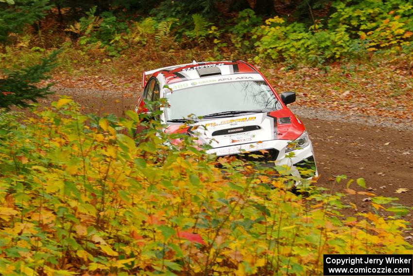 Matt Dickinson / Chris Kremer Subaru WRX STi on SS2, Bob Lake I.