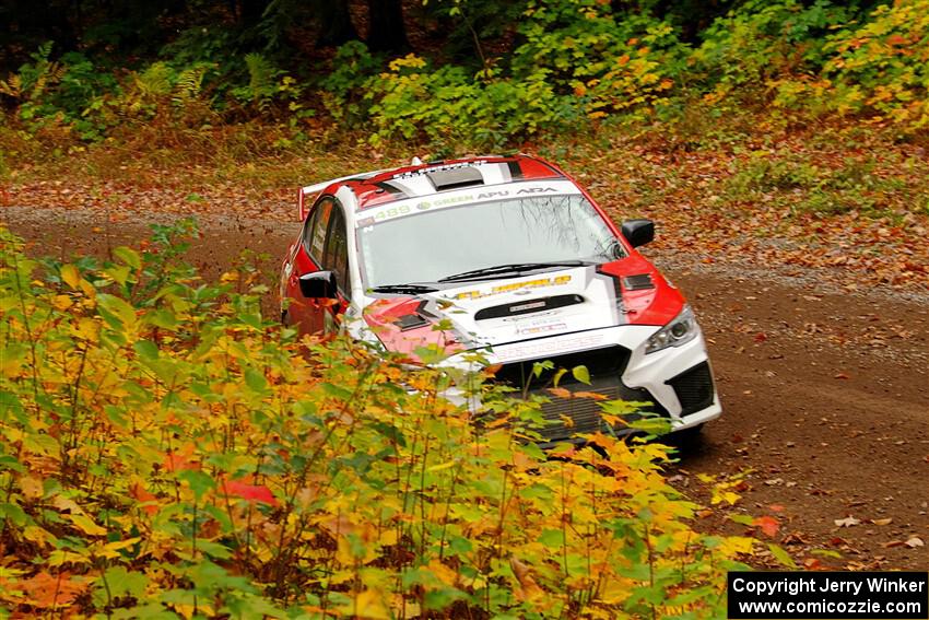 Matt Dickinson / Chris Kremer Subaru WRX STi on SS2, Bob Lake I.