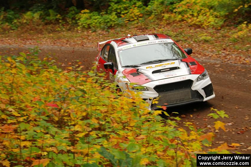 Matt Dickinson / Chris Kremer Subaru WRX STi on SS2, Bob Lake I.