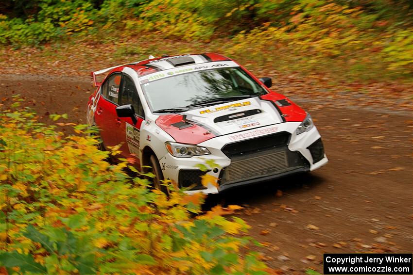 Matt Dickinson / Chris Kremer Subaru WRX STi on SS2, Bob Lake I.