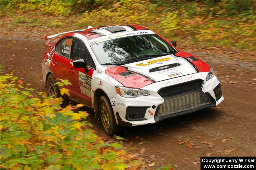 Matt Dickinson / Chris Kremer Subaru WRX STi on SS2, Bob Lake I.