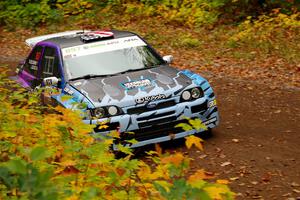 Lia Block / Rhianon Gelsomino Ford Escort Cosworth RS on SS2, Bob Lake I.