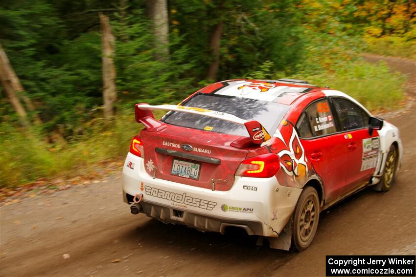 Matt Dickinson / Chris Kremer Subaru WRX STi on SS2, Bob Lake I.