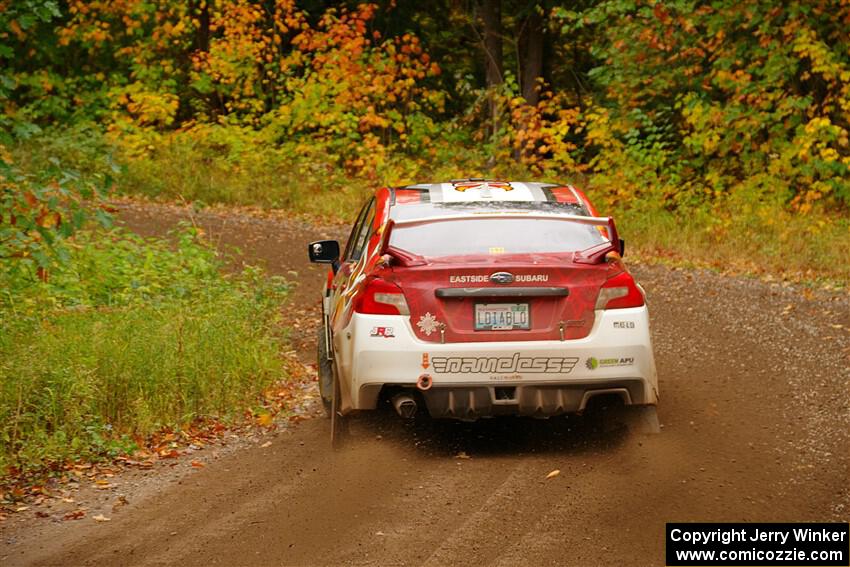 Matt Dickinson / Chris Kremer Subaru WRX STi on SS2, Bob Lake I.