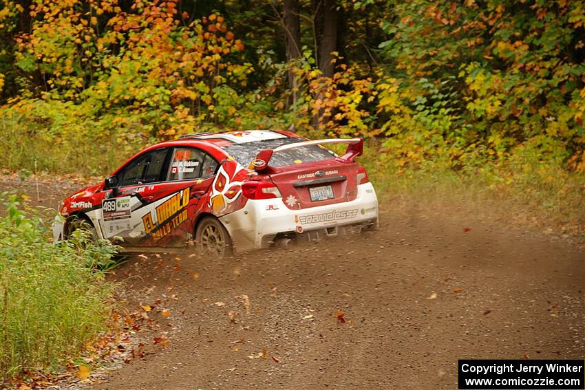 Matt Dickinson / Chris Kremer Subaru WRX STi on SS2, Bob Lake I.