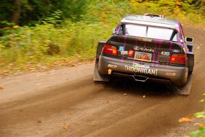 Lia Block / Rhianon Gelsomino Ford Escort Cosworth RS on SS2, Bob Lake I.