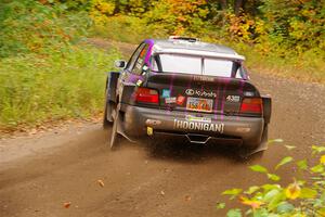 Lia Block / Rhianon Gelsomino Ford Escort Cosworth RS on SS2, Bob Lake I.