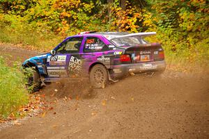 Lia Block / Rhianon Gelsomino Ford Escort Cosworth RS on SS2, Bob Lake I.