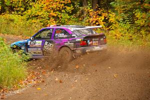 Lia Block / Rhianon Gelsomino Ford Escort Cosworth RS on SS2, Bob Lake I.