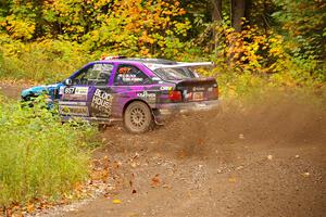 Lia Block / Rhianon Gelsomino Ford Escort Cosworth RS on SS2, Bob Lake I.