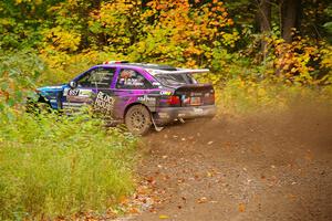 Lia Block / Rhianon Gelsomino Ford Escort Cosworth RS on SS2, Bob Lake I.