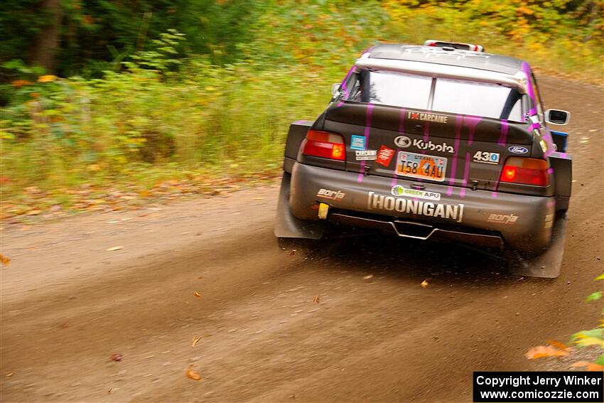 Lia Block / Rhianon Gelsomino Ford Escort Cosworth RS on SS2, Bob Lake I.