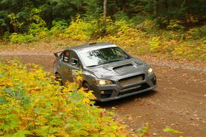 Zach Jacques / Ron Jacques Subaru WRX STi on SS2, Bob Lake I.