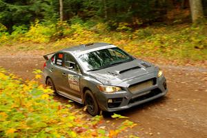 Zach Jacques / Ron Jacques Subaru WRX STi on SS2, Bob Lake I.