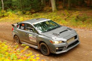 Zach Jacques / Ron Jacques Subaru WRX STi on SS2, Bob Lake I.