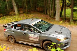 Zach Jacques / Ron Jacques Subaru WRX STi on SS2, Bob Lake I.