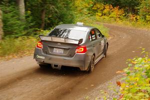 Zach Jacques / Ron Jacques Subaru WRX STi on SS2, Bob Lake I.