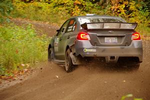 Zach Jacques / Ron Jacques Subaru WRX STi on SS2, Bob Lake I.