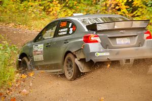 Zach Jacques / Ron Jacques Subaru WRX STi on SS2, Bob Lake I.