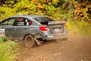 Zach Jacques / Ron Jacques Subaru WRX STi on SS2, Bob Lake I.