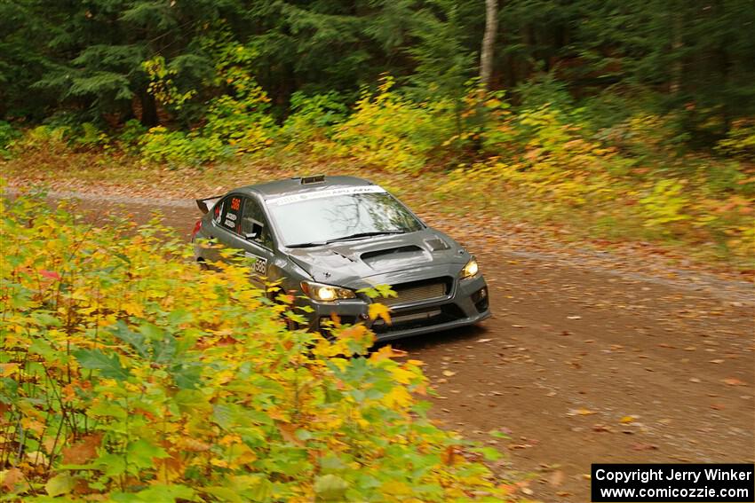 Zach Jacques / Ron Jacques Subaru WRX STi on SS2, Bob Lake I.