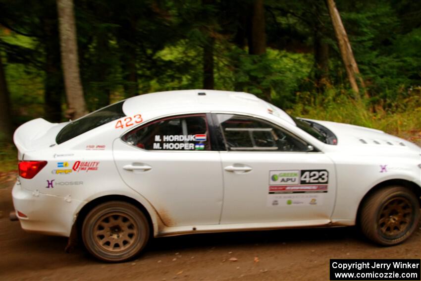 Michael Hooper / Michael Hordijk Lexus IS350 on SS2, Bob Lake I.