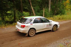 Ivo Draganov / Vladimir Yanev Subaru WRX Wagon on SS2, Bob Lake I.