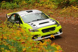 Tim Rooney / Claudia Barbera-Pullen Subaru WRX STi on SS2, Bob Lake I.