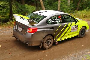 Tim Rooney / Claudia Barbera-Pullen Subaru WRX STi on SS2, Bob Lake I.