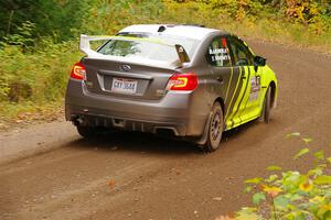 Tim Rooney / Claudia Barbera-Pullen Subaru WRX STi on SS2, Bob Lake I.