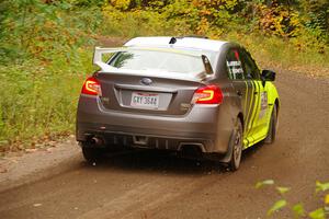 Tim Rooney / Claudia Barbera-Pullen Subaru WRX STi on SS2, Bob Lake I.